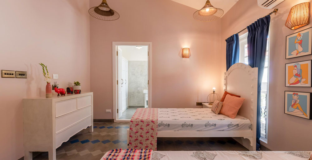 Colina - Villa D - Simple bedroom details